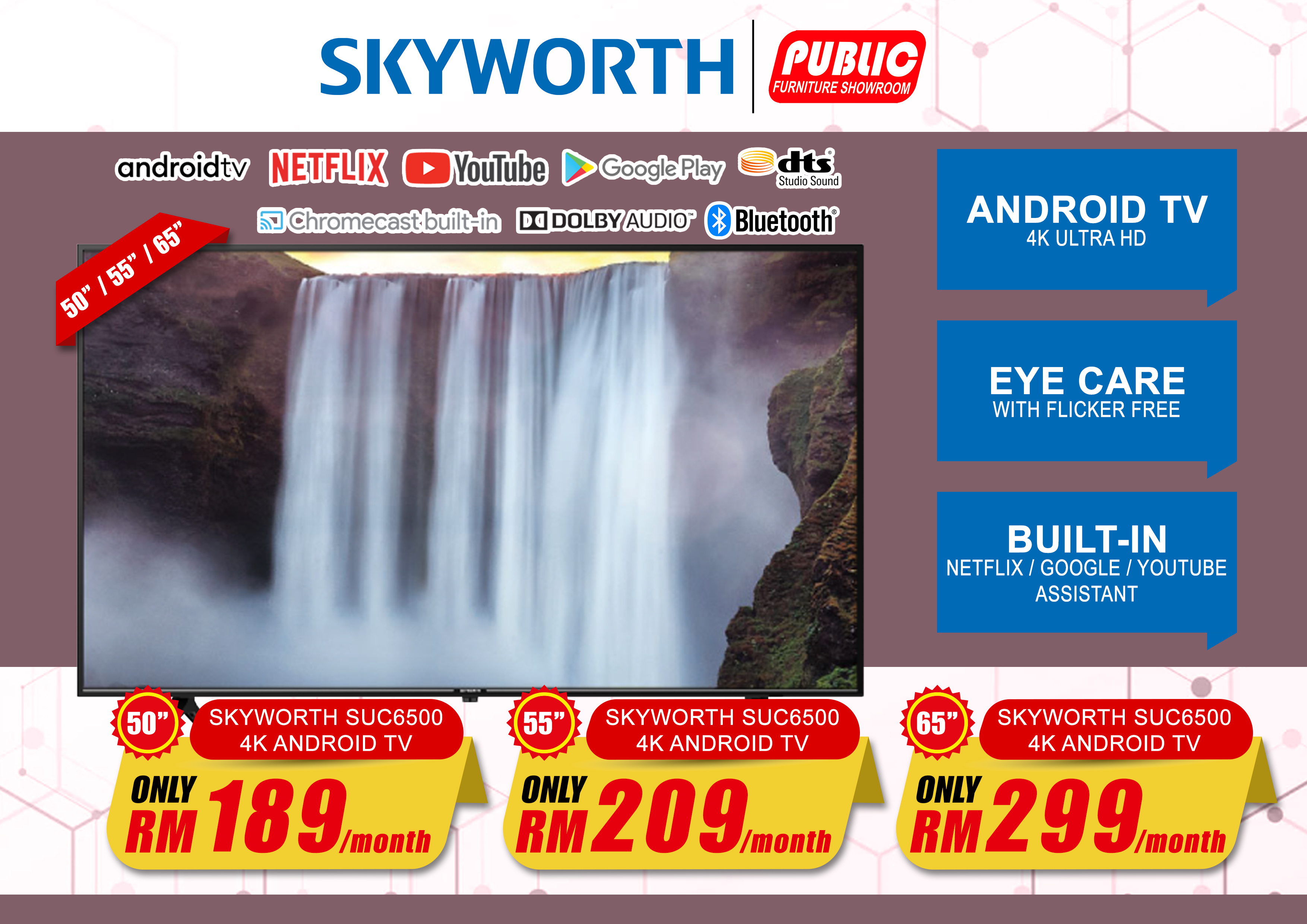 SKYWORTH 4K ANDROID TV